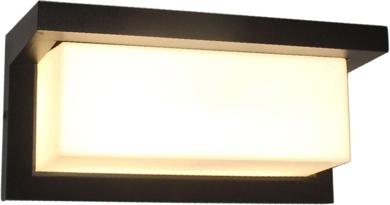 LED-Außenwandleuchte E27, wasserdicht, IP65, Aluminium, dekorative Leuchte für Garten, Hof, Haus, Straße, Wandleuchte, k...