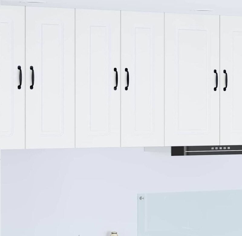 Küchenschrank mit Regal Weiß 30 x 31 x 80 cm Holzwerkstoff vidaXL