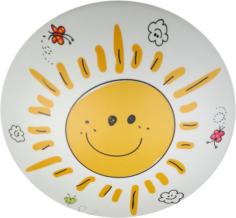 Niermann - Fröhliche Deckenschale sunny Deckenleuchte (ø 35cm) mit bruchsicherem Schirm