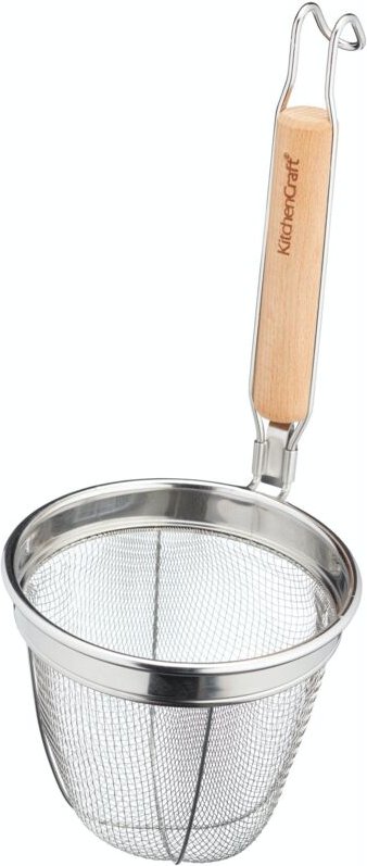 KitchenCraft World of Flavours Stainer, Sieb de Nudeln, Sieb de Küche de Edelstahl mitsieb für Korb de Nudeln und Griff ...