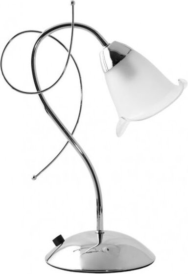 Adelfa Tischleuchte 1xe14 chrom 38x15x26 cm