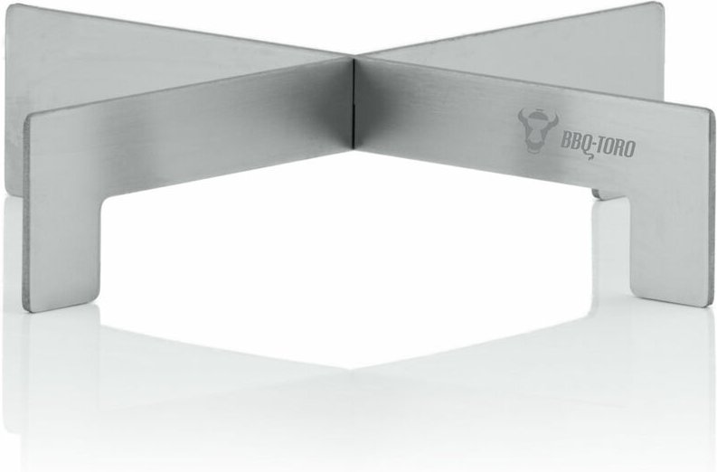 BBQ-Toro Edelstahl Dutch Oven Untersetzer 25 x 25 x 5,6 cm Pfannenknecht