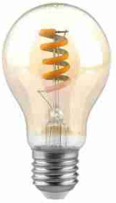 LED217335 VT-2154 LED-Birne - 4 W Filament E14 Bernsteinfarbene Abdeckung Kerzenspitze 2200 K
