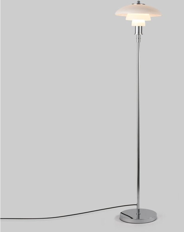 Designer-Stehlampe "Marshal" - Glasschirm - E27