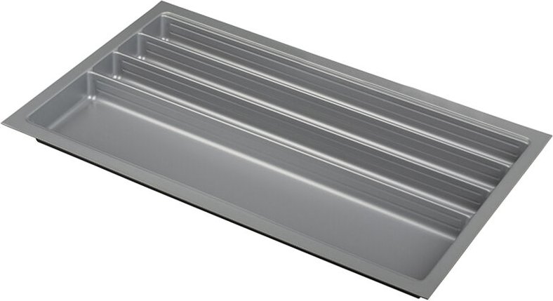 Scoop II Besteckkasten 840x490mm Silber SANS MARQUE