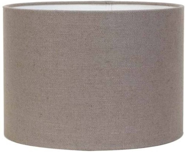 Lampenschirm - Livigno - braun - textil - ø 25cm - Light&living