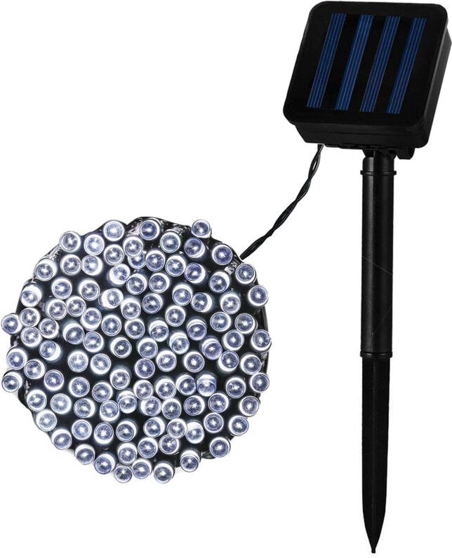 Ledkia - LED-Girlande Solar Aussen Kabel 22m rgb