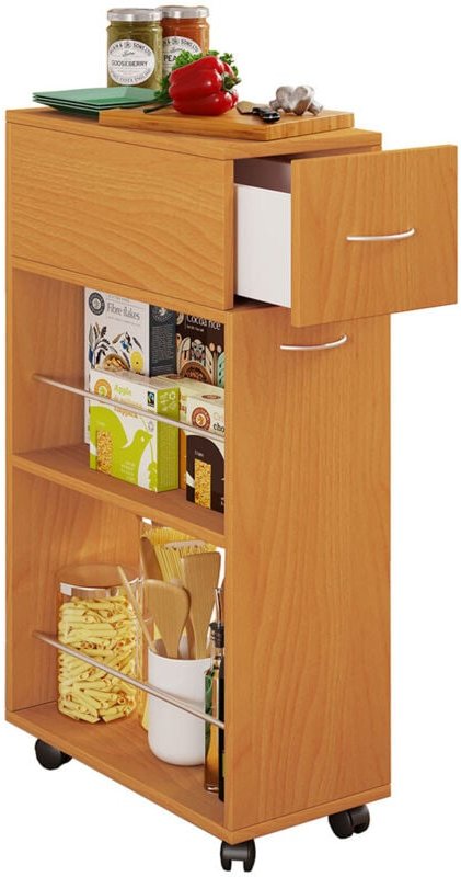 Küchenwagen Sevierwagen Tusal Schublade