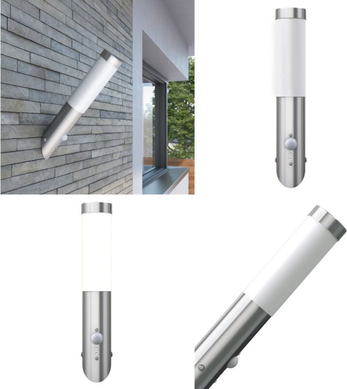 Fackelleuchte Wandleuchte mit Bewegungsmelder - Gartenlampe - Gartenlampen - Home & Living