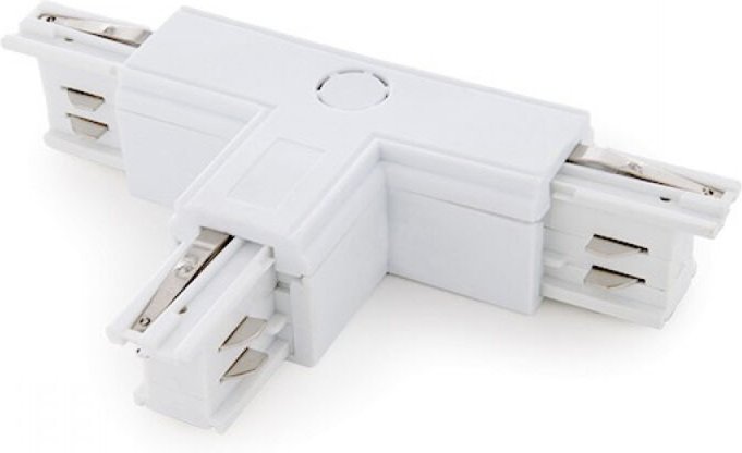 T Stecker 3-Phasen-Spur Weiß