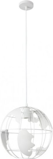 Anhänger white orbe Modell mit Kugel der Welt Design Fabrilamp