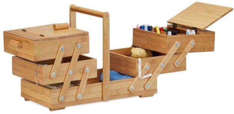 Northix - Sybox bamboo xxl viele facher