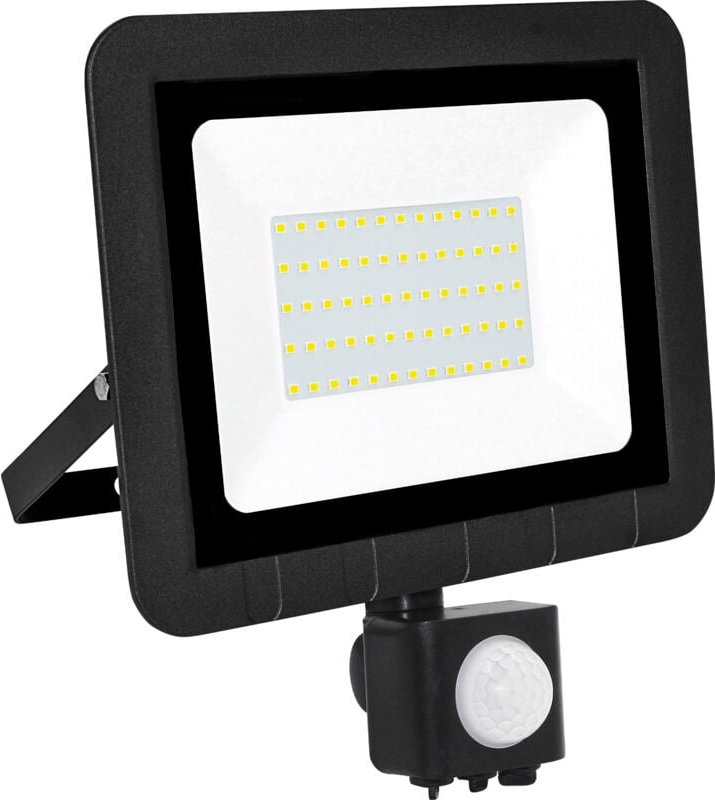 LED-Projektor mit schwarzem Matel-50-W-Sensor