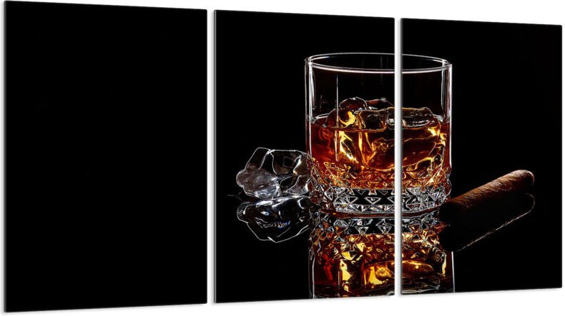 Glasschutzplatte für Herd 3x30x52