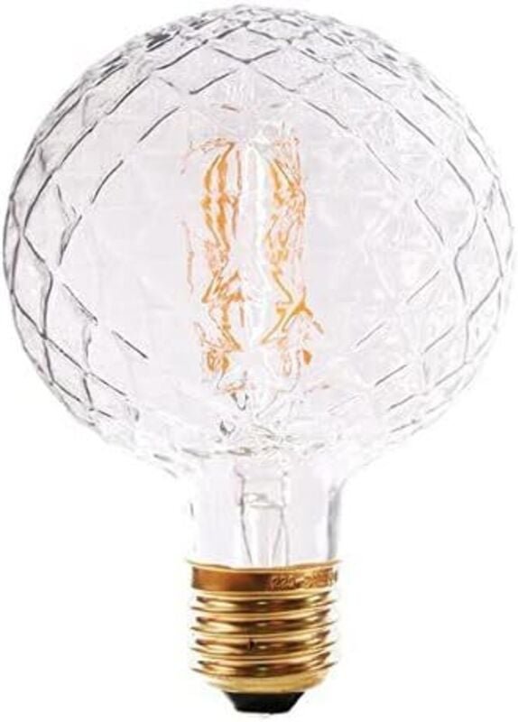 Ananasförmige Glühbirne im Retro-Stil, 220 V, 4 W, 2700 K, G95, klare Ananas-Innenseite