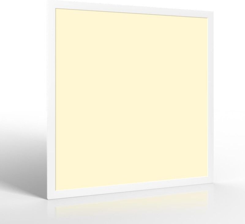 LED Panel Pro 62x62cm 40W Rahmen weiß - Lichtfarbe: Warmweiß 3000K