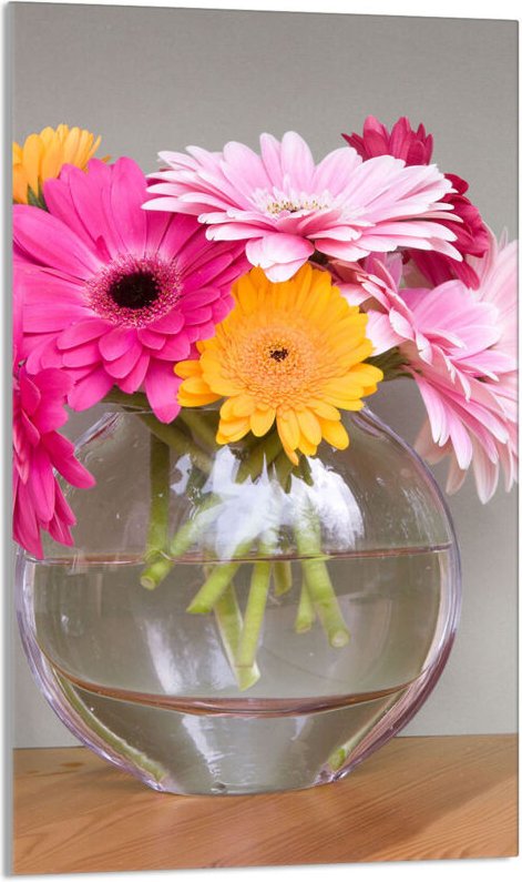 Glasschneidebrett 30x52 Blumen