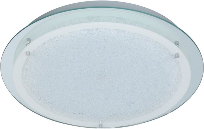 Moderne led Deckenleuchte mora, in Chrom poliert, ø 30cm