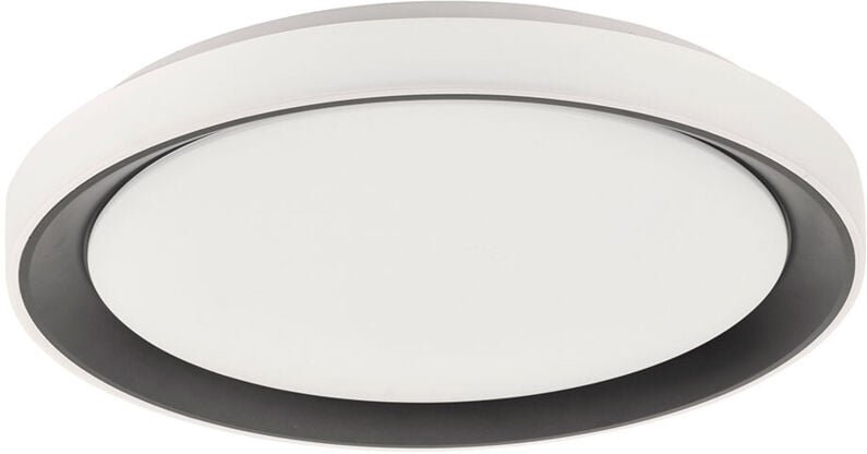 JustLight led Deckenleuchte Disc Lola Smart schwarz, Smart Home Deckenleuchte