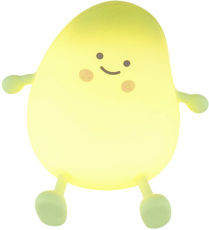 Globo Akku Tischleuchte Mangi 2W warmweiß gelb Kunststoff