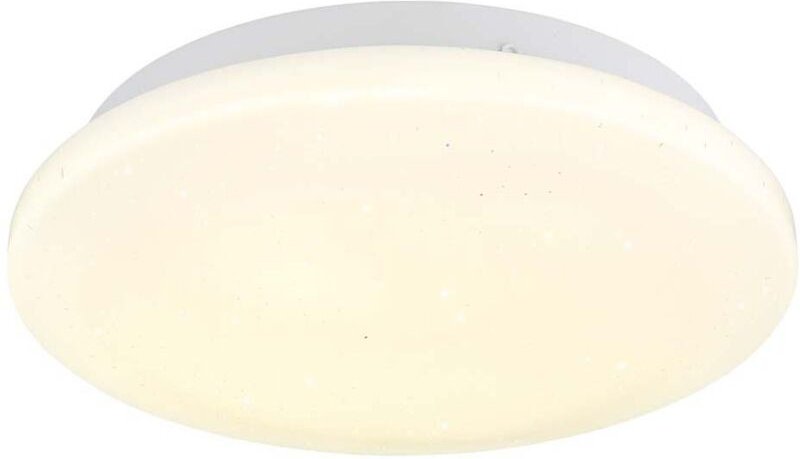 Deckenlampe Deckenleuchte Wohnzimmerlampe Flurleuchte Metall opal sparkle LED