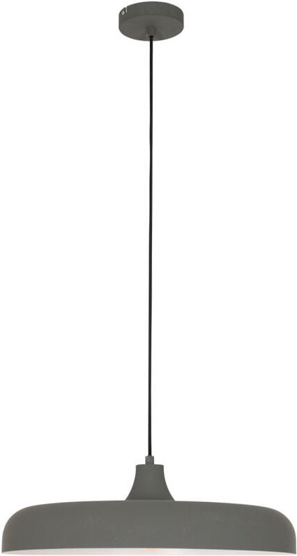 Steinhauer - hängeleuchte - Krisip - grau - metall - Ø 50cm - E27