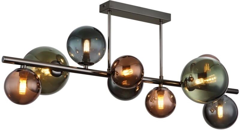 Globo - deckenleuchte - RIHA - mehrfarbig - glas - buntglaslampe