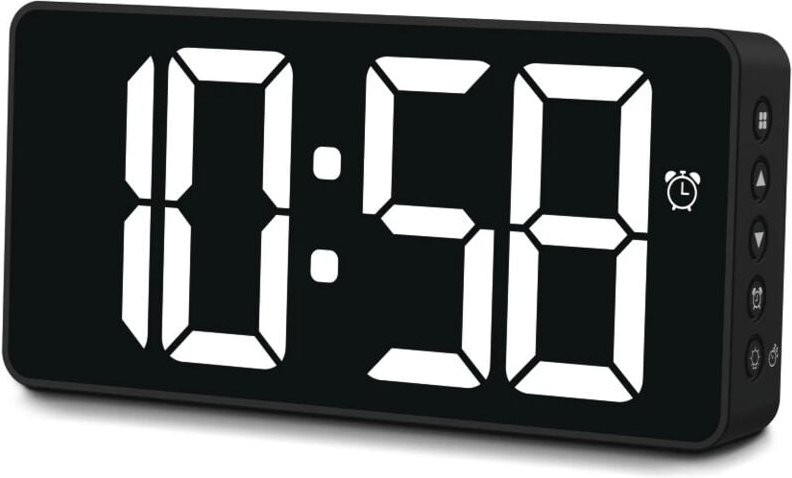 Digitaler Wecker Bali mit Temperaturanz. Nachtmodus 185896 - Hama