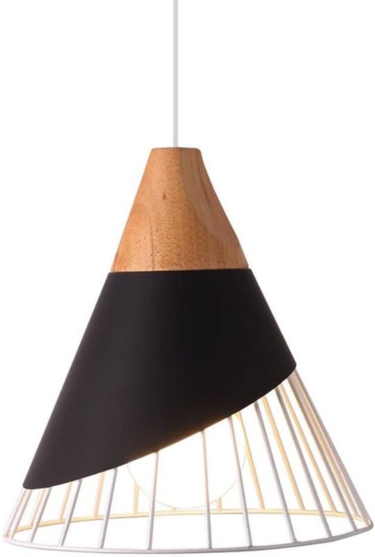 Vintage-Pendelleuchte im Industriestil, Eisenkunst, Käfig-Pendelleuchte, LED, E27-Glühbirne, Retro-Beleuchtungskörper fü...