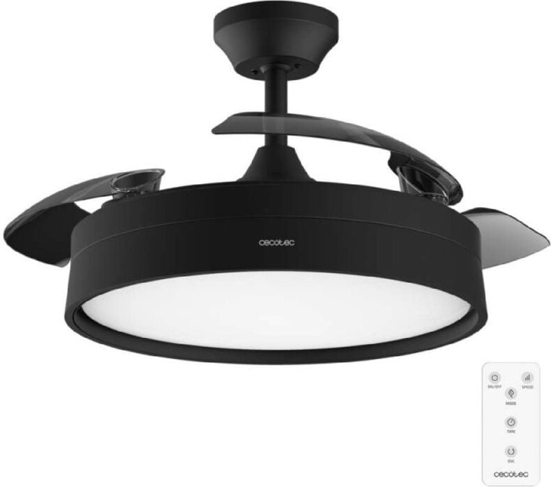 Deckenventilator EnergySilence Aero 4200 Unsichtbar Schwarz - Cecotec