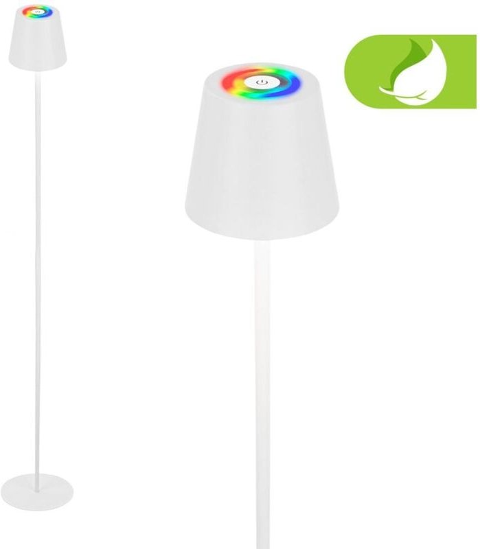 Briloner - rgbw led Stehlampe kabellos Stehleuchte Standleuchte Akku Wohnzimmer Aussen
