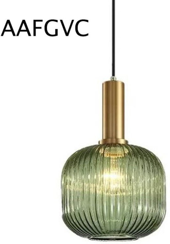 Ugreat - Rabatt, Innen-Kronleuchter, Industrieleuchte, moderne Pendelleuchte, E27-Fassung, Lampenschirm, Decke, gestreif...