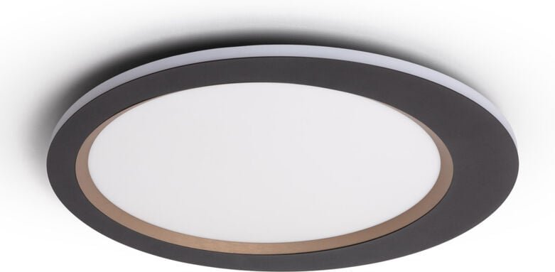 Efectoled - led Deckenleuchte 40W Metall Taska Schwarz