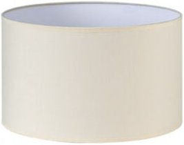 Zylindrischer lampenschirm dori e27 beige 30dx30dx20h cm stoff poplin