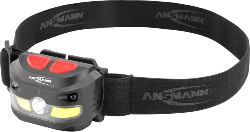 Akku led Kopflampe 250 Lumen Sensor gesteuert - Stirnlampe HD250RS - Ansmann