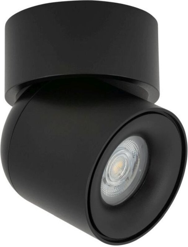 Deckenspot Schwarz B: 9.4 cm klein Aluminium GU10 verstellbar Deckenlampe