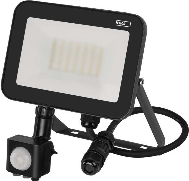 LED Strahler mit Bewegungssensor IP65 neutralweiß 30 W