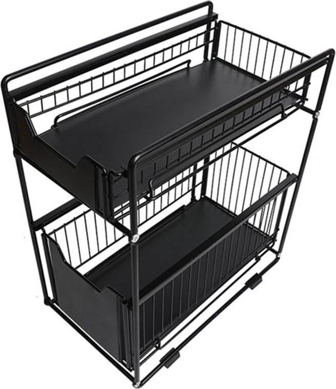 Küchenregal Steckregal zum Rausziehen,Schiebeschrank,Küche Aufbewahrungs