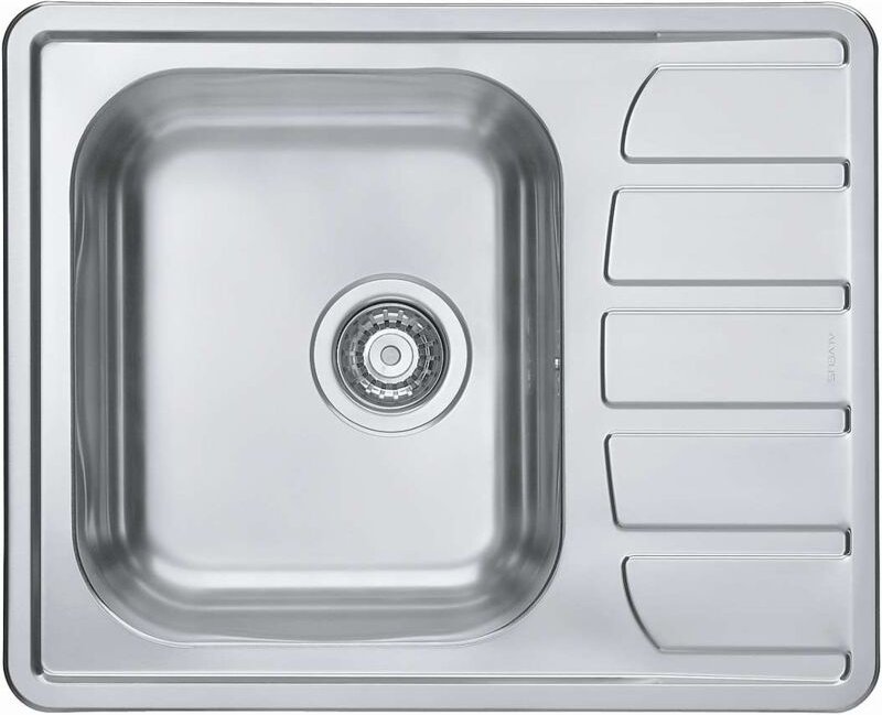 Zoom Maxim - Spüle 62x50 cm, Edelstahl 1100215 - Alveus