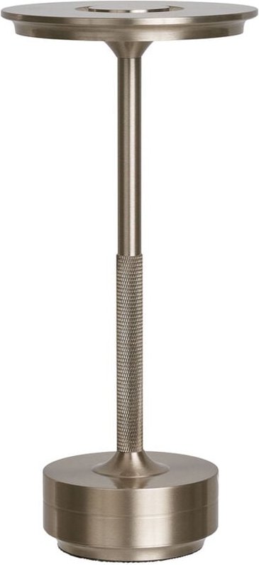 Thumbnail - Lyneham Tischlampe led wiederaufladbar Silber Dekor.