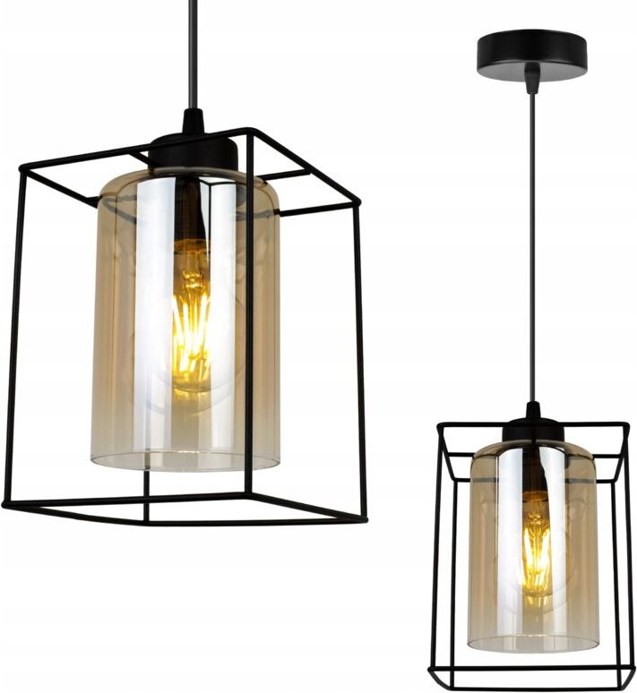 Moderne Elegante Glas-Hängelampe