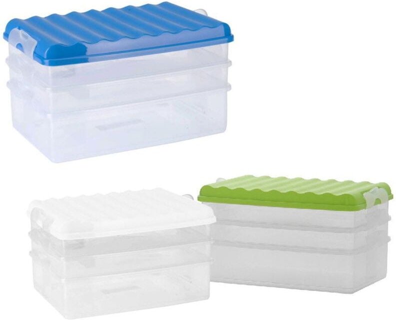 Frischhalte-Stapelbox 3-teilig