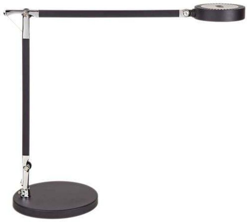 Maul - Schreibtischleuchte Alu.schwarz H.46,6cm Standfuß led