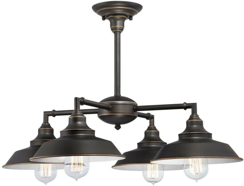 Westinghouse - Kronleuchter Iron Hill geölte Bronze