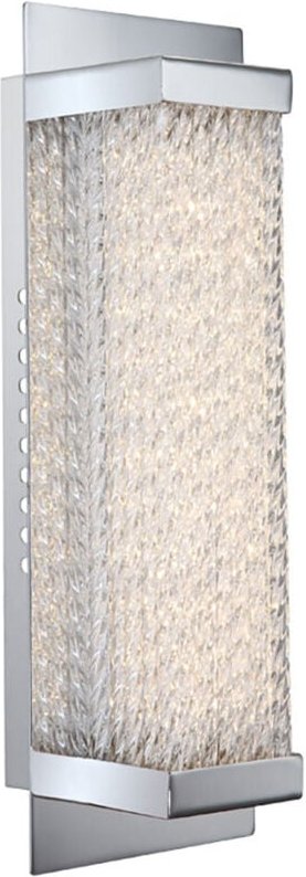 Led Wand Leuchte Wohn Arbeits Zimmer Beleuchtugn Glas Strahler Lampe Chrom Globo 46633-2