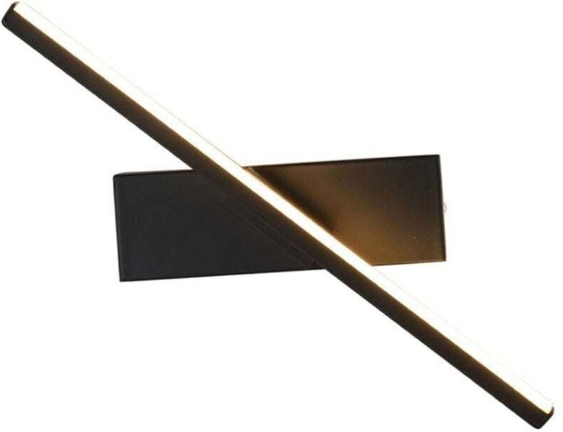 Ulisem Drehbare Schlafzimmer-Wandlampe, Eisenschale, Hochtemperatur-Backoberfläche, korrosionsbeständige Nachttischlampe...