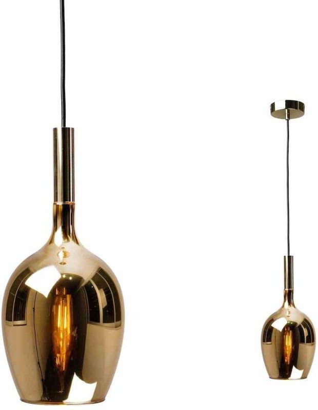 Hängelampe LUGANO GOLD 1xE14