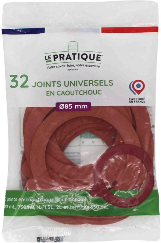 Universelle Dichtungen für Einmachgläser ø85 mm, 32 Stück - Das Praktische