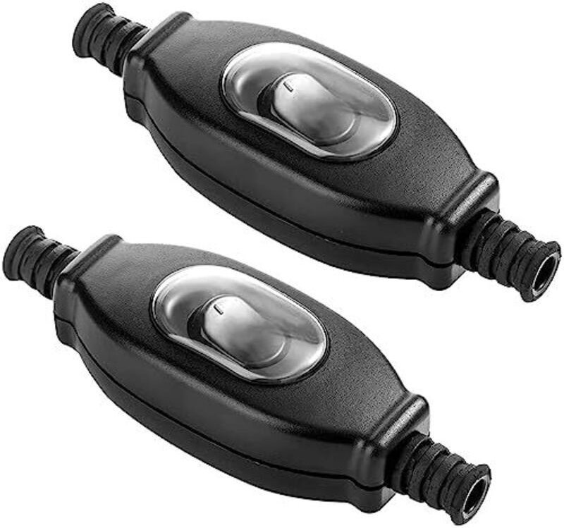 Stück Zugschalter (10,5 x 3,3 x 2 cm), wasserdicht, für Nachttischlampen, geeignet für den Außenbereich, Büros und Schla...