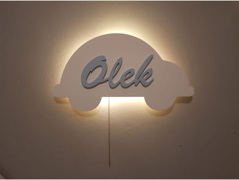 Kinderautolampe, personalisierbare LED